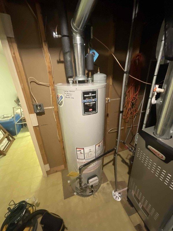Completed comprehensive air conditioning tune-up on Lennox heating and cooling system (Model: LH0UHPVP056A-09, Serial: 5224L14958) located in basement mechanical room. Performed full system inspection including refrigerant levels, electrical connections, condensate drain functionality, and thermostat calibration. Discussed equipment warranty coverage and transfer options with homeowner in preparation for potential property sale.