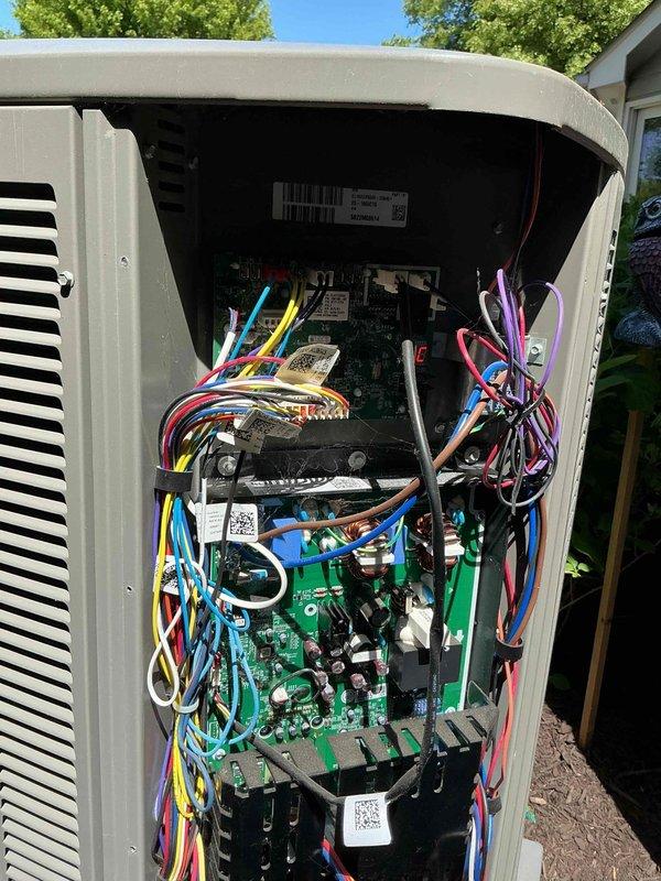 Completed comprehensive BFMA tune-up service on Lennox outdoor condensing unit aged 2+ years. Performed full system inspection including electrical components, contactors, control boards, and refrigerant line connections. Verified proper operation of all components, cleaned unit exterior, and confirmed system is functioning within manufacturer specifications.