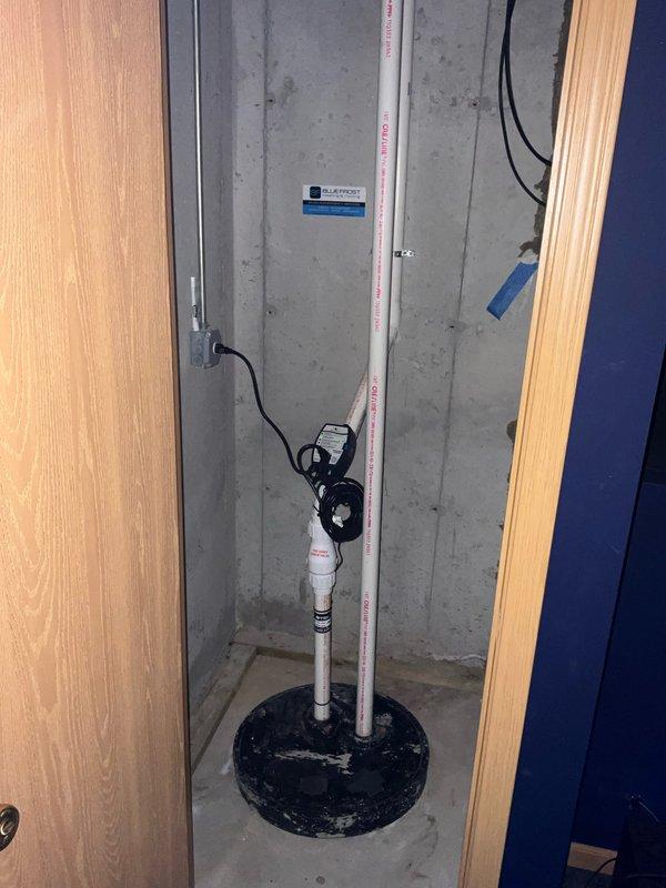 Completed comprehensive plumbing inspection as part of scheduled maintenance tune-up, arriving within the requested morning timeframe. Inspected and documented tankless water heater installation with expansion tank, verifying all copper piping connections, brass fittings, and proper venting in basement utility area. Evaluated sump pump system including basin, discharge piping, electrical connections, and operational functionality to ensure proper water removal capacity.
