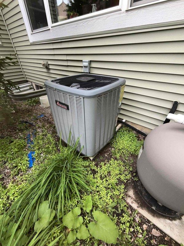 Responded to no-cooling complaint with thermostat set to 68°F and actual temperature at 76°F. Performed diagnostic evaluation of outdoor condensing unit and electrical components. Used digital clamp meter to test capacitor and verify electrical readings, identifying faulty capacitor with abnormal measurements. Replaced defective run capacitor, restored proper system operation, and verified unit cooling effectively.