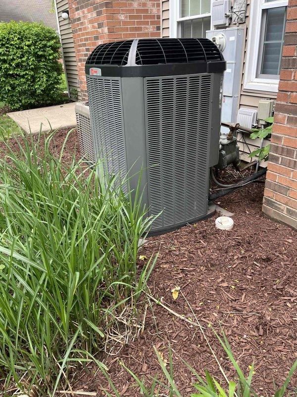 Completed comprehensive BFMA tune-up service on residential HVAC system. Performed thorough inspection of outdoor condensing unit, confirming proper operation of compressor, condenser fan motor, and electrical components. Cleaned condenser coils and verified refrigerant levels within manufacturer specifications. Inspected indoor air handler and ductwork insulation for proper thermal efficiency and structural integrity. All system components operating within normal parameters with no deficiencies noted at time of service.