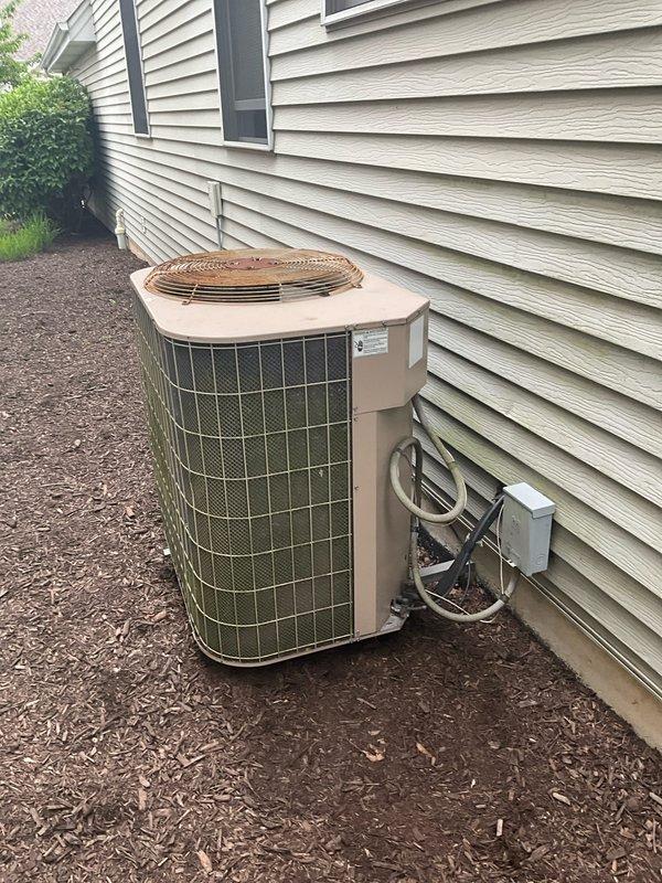 Responded to no cooling complaint on R-22 residential system with frozen evaporator coil. Upon arrival, confirmed inadequate cooling and weak airflow as reported. Diagnosed frozen coil condition, allowed system to thaw completely, and performed comprehensive system evaluation including airflow assessment, refrigerant charge verification, and inspection of indoor and outdoor components. Identified root cause of freezing condition, made necessary repairs to restore proper system operation, and verified adequate cooling performance upon completion.