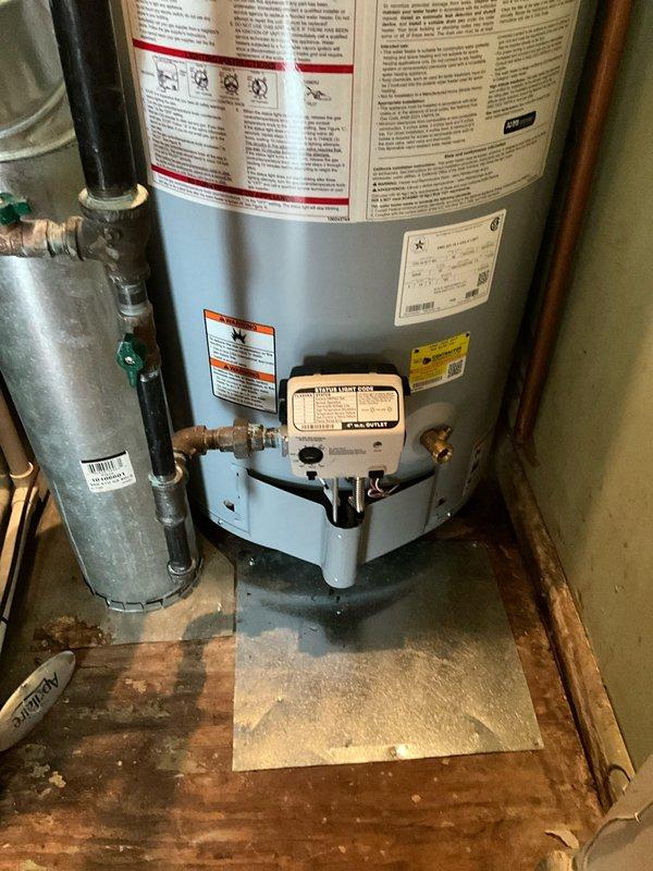 Isolated and drained State ProLine Commercial Grade water heater to access faulty components. Removed defective gas control valve and burner assembly from unit. Exchanged both parts under manufacturer warranty at supply house. Installed new factory-provided gas control valve and burner assembly, restoring proper operation of water heating system. Client retains remainder of original manufacturer parts warranty plus new 1-year labor warranty covering the replaced control valve and burner assembly components.