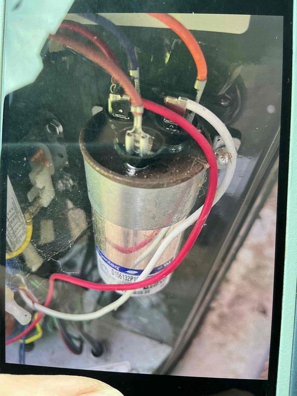 Completed comprehensive air conditioning tune-up on 4-year-old system, arriving in the afternoon per customer preference. Performed full system inspection including examination of compressor motor (Genteq model D15612R2P16), capacitor, and all electrical connections. All components tested within normal operating parameters and system is functioning properly for the cooling season.