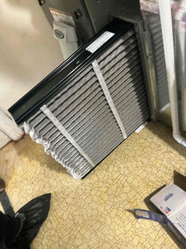 Completed comprehensive BFMA tune-up on 16+ year old Carrier air conditioning system, including both indoor evaporator coil and outdoor condenser unit inspection. Performed standard maintenance procedures including electrical connection testing, refrigerant line inspection, coil examination, and operational verification of all system components. Unit operating within normal parameters upon completion of service.