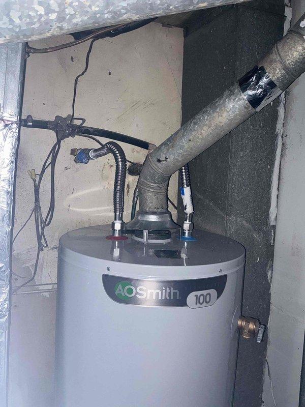 Conducted sales estimate for furnace replacement in basement location where existing Trane unit sustained flood damage and is non-operational. Assessed current HVAC system including older air conditioning equipment and documented existing ductwork configuration with metal supply and return runs. Discussed full system replacement benefits given the age of the AC unit and immediate need for heating restoration, with customer requesting expedited timeline for installation.