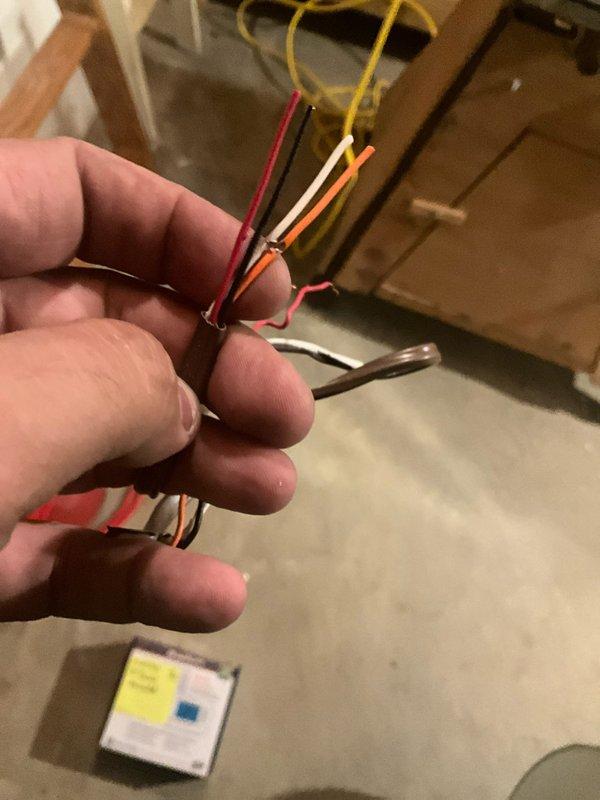 Replaced existing thermostat with new Braeburn 7500 model to ensure proper heating and cooling operation throughout the home. Verified all wire connections at thermostat location and confirmed compatibility with existing HVAC system wiring. System tested and operational upon completion.