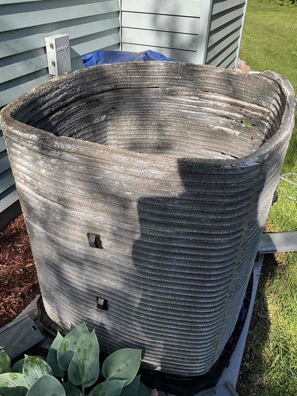 Completed comprehensive BFMA tune-up service on 11-year-old HVAC system, including full AC maintenance protocol. Inspected and serviced outdoor condenser unit, noting visible dirt accumulation on coil surfaces; cleaned and evaluated indoor furnace components in basement utility area. All equipment operational and system performance verified within normal parameters.
