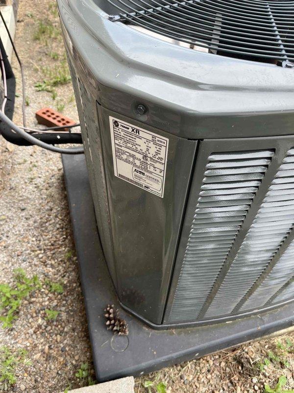 Completed comprehensive BFMA tune-up service on 6-year-old residential air conditioning system. Performed complete AC tune-up including system inspection of outdoor condenser unit, verified proper airflow through coils, checked refrigerant levels, and tested electrical connections. Replaced air filters as part of semi-annual filter change maintenance program. Inspected evaporator coil insulation and ductwork for proper condition. All components operating within manufacturer specifications upon completion of preventive maintenance service.