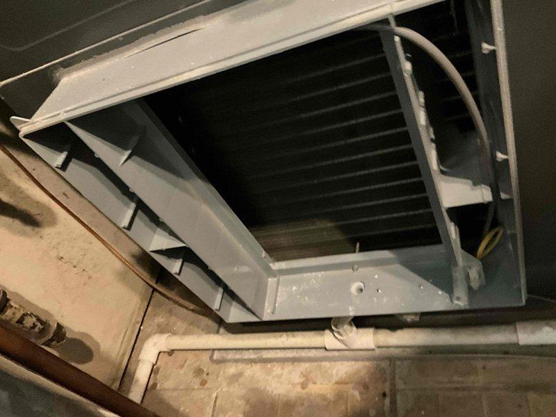 Completed comprehensive BFMA tune-up on 3-year-old air conditioning system during morning service window. Performed full system inspection including evaporator coil examination, air handler assessment, filter evaluation with debris removal, and ductwork inspection. All components operating within normal parameters; system tested and verified for optimal performance.