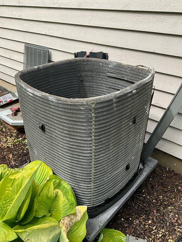 Completed comprehensive BFMA preventative maintenance tune-up on residential air conditioning system, including inspection of outdoor condenser unit and indoor air handler components. Performed standard maintenance procedures: cleaned condenser coils, checked refrigerant levels and pressures, inspected electrical connections, verified proper airflow, and tested system operation to ensure optimal performance for the cooling season.