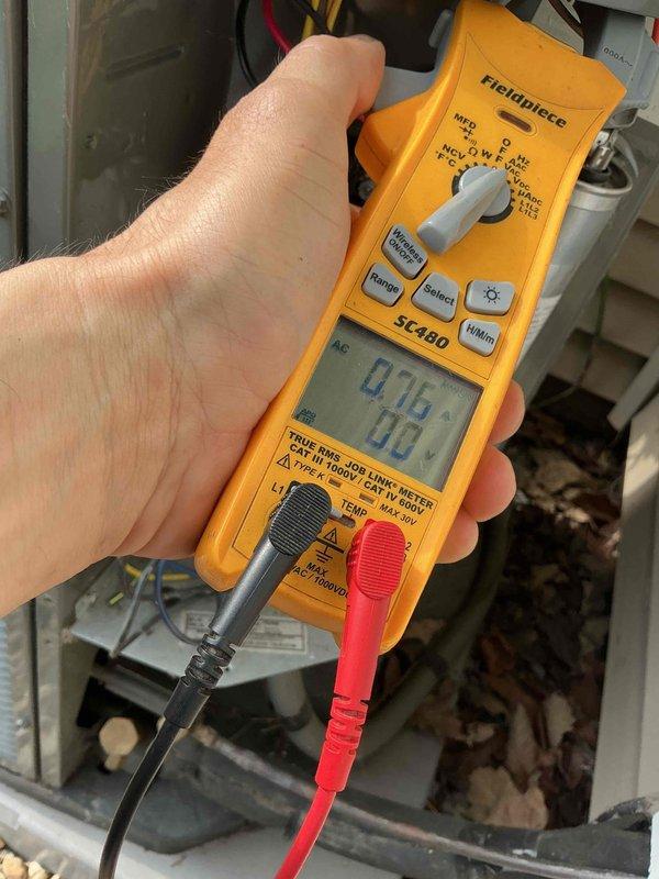 Completed comprehensive BFMA tune-up service on rooftop HVAC system. Performed full inspection of outdoor condenser units, evaporator coil, and air handler assembly, noting significant accumulation of debris, dust, and organic matter on equipment and surrounding areas. Conducted electrical diagnostics using digital multimeter to verify proper voltage and amperage readings across system components, confirming operational parameters within manufacturer specifications.