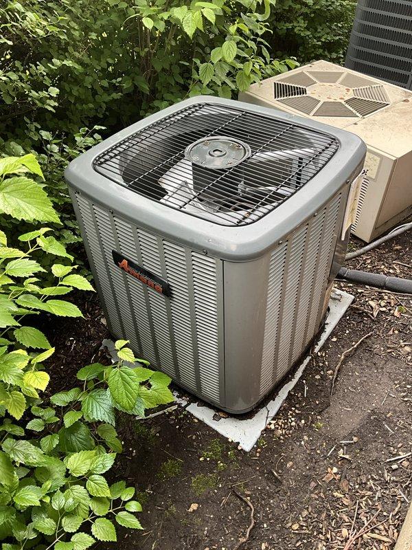 Completed comprehensive BFMA tune-up service on residential Trane air conditioning system. Performed standard maintenance protocol including inspection of outdoor condensing unit, verification of thermostat operation and settings on Honeywell ProSeries programmable unit displaying proper cooling mode and auto fan configuration, and confirmed system functionality. All equipment found operating within normal parameters with no deficiencies noted.