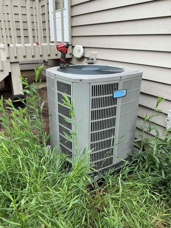 Completed comprehensive BFMA tune-up on residential air conditioning system, including evaporator coil cleaning and hard start kit installation. Performed standard maintenance inspection on 4+ year old unit, checking refrigerant levels, electrical connections, and overall system performance. All components tested and verified operational, with evaporator coil thoroughly cleaned to improve efficiency and airflow.