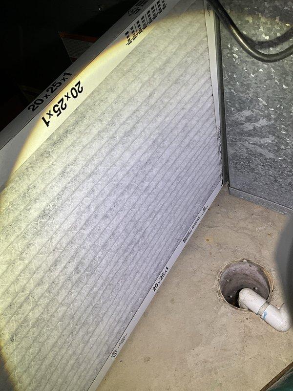 Completed comprehensive BFMA tune-up on 13-year-old residential air conditioning system. Performed full system inspection of outdoor condenser unit, verified proper operation of all mechanical and electrical components, and inspected indoor air handler with 20×25×1 air filter showing satisfactory condition. All equipment operating within manufacturer specifications with no deficiencies noted at time of service.