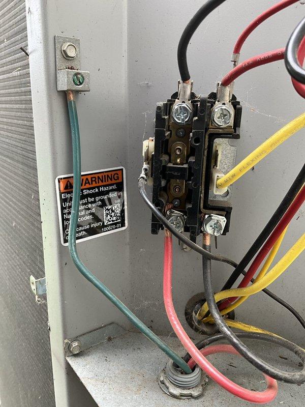 Completed comprehensive BFMA tune-up on 13-year-old air conditioning system, including inspection of electrical components, contactor, and control wiring within the unit's electrical panel. Verified proper thermostat operation and programming on Honeywell ProSeries digital control, confirming accurate temperature readings and system communication. All electrical connections were inspected for integrity, system tested for proper cycling, and unit found to be operating within normal parameters.
