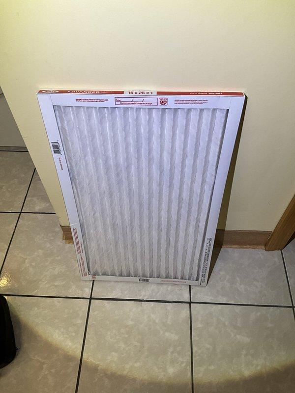 Completed comprehensive BFMA tune-up service on two air conditioning systems, both over four years old. Performed thorough inspection of evaporator coil assembly, noting dust and dirt accumulation on aluminum fins requiring attention for optimal heat transfer efficiency. Evaluated 16x25x1 MERV 8 air filter and documented system conditions through photographic records to ensure proper maintenance documentation and future reference.