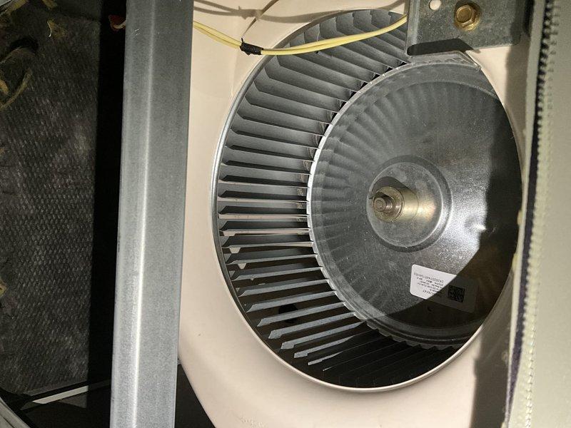 Completed comprehensive BFMA tune-up service on two air conditioning systems at residential property. Performed thorough inspection of both HVAC units located in basement mechanical room, including examination of blower wheel assembly, air handler components, and furnace system. Verified proper operation of blower motor, checked electrical connections, and inspected ductwork and ventilation systems. Assessed condition of filters, cleaned accessible components, and documented equipment age and operating status. All systems tested and confirmed to be functioning within normal parameters at time of service completion.