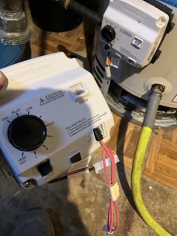 Performed complete service on tanked water heater including isolation, drainage, and removal of burner assembly for thorough inspection. Cleaned combustion chamber of debris and dust, then replaced defective gas control valve covered under manufacturer's warranty. Reassembled all components, refilled tank, and conducted comprehensive testing to verify proper operation and confirm no gas leaks present. Unit restored to full operational status with remaining manufacturer's warranty transferring to new gas control valve.