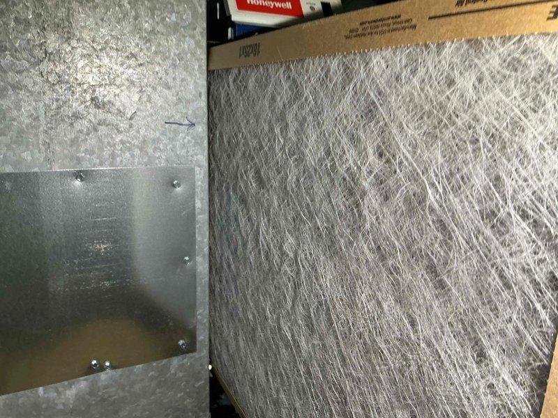 Completed comprehensive BFMA tune-up service on two air conditioning systems, both over four years old. Performed standard maintenance protocol including inspection of outdoor condenser unit, which revealed corrosion and rust damage on lower right section of coil fins requiring monitoring. Inspected indoor air handling components in attic space, examined ductwork insulation and mechanical connections. Documented equipment condition with photographs showing coil deterioration on exterior unit and verified proper installation of system components. All accessible areas were inspected and routine maintenance procedures completed per BFMA specifications.