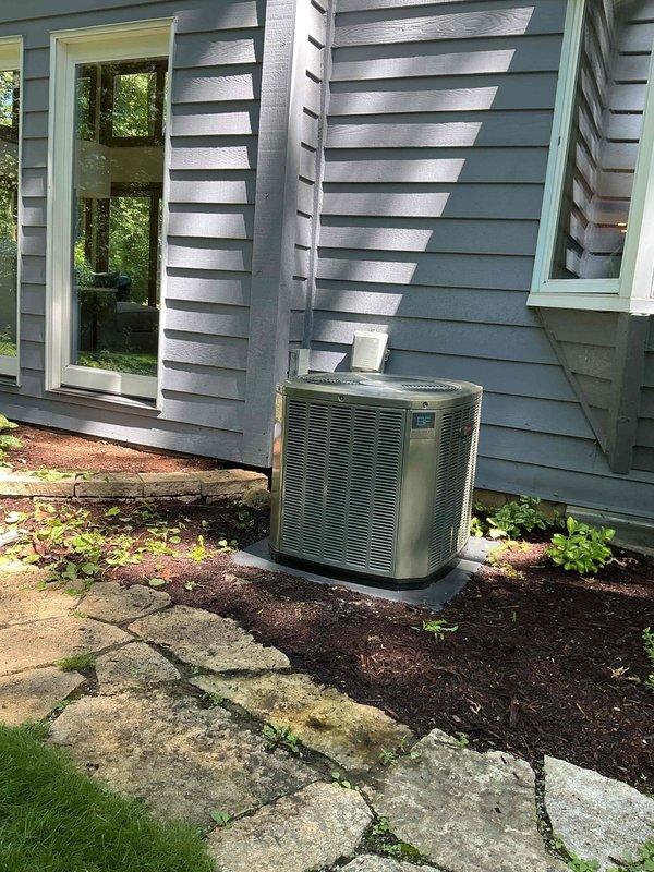 Completed comprehensive BFMA tune-up service on two 3-year-old air conditioning systems, including full system inspection, performance testing, and preventive maintenance procedures. Replaced semi-annual filters (16x25x5 and 20x25x5), cleared accumulated debris from outdoor unit pad and surrounding area, inspected refrigerant lines and electrical connections, and verified proper system operation. Both units tested within manufacturer specifications and are operating efficiently for the cooling season.
