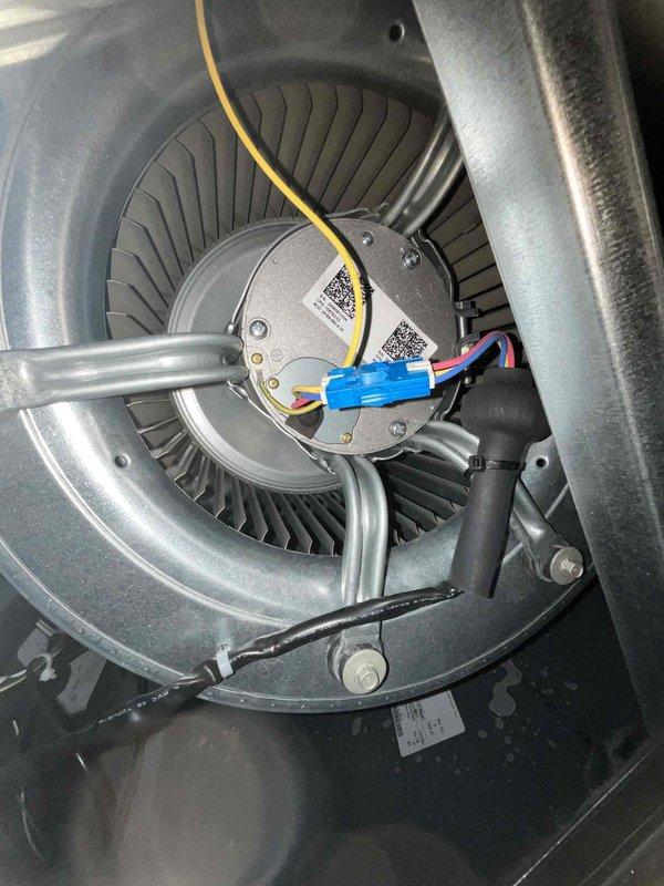 Completed comprehensive BFMA tune-up service on residential split system air conditioning unit over 5 years old. Performed full system inspection including outdoor condensing unit with thorough examination of electrical components, capacitor, contactor, and all wire connections. Inspected indoor air handler blower motor assembly, verifying proper operation of motor windings, blower wheel integrity, and electrical connections. All components found to be functioning within normal parameters with no immediate repairs required at this time.