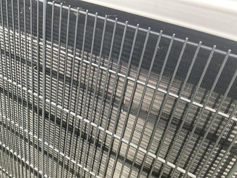 Completed comprehensive BFMA tune-up on 13-year-old air conditioning system. Performed thorough inspection of condenser unit, noting coils were clean and in excellent working condition with no debris accumulation or fin damage. Replaced heavily soiled air filter that had accumulated significant particulate matter, restoring proper airflow to the system.