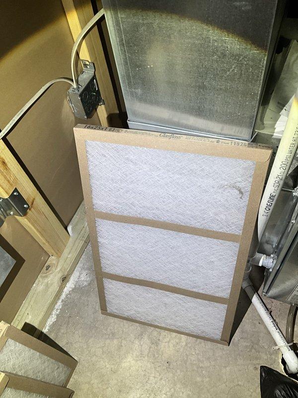 Performed comprehensive BFMA tune-up on 5+ year old Trane air conditioning system. Serviced outdoor condenser unit including inspection of electrical disconnect, fan motor operation, and refrigerant levels. Verified indoor air handler functionality and confirmed proper airflow through clean pleated filter. All components tested and operating within normal parameters.