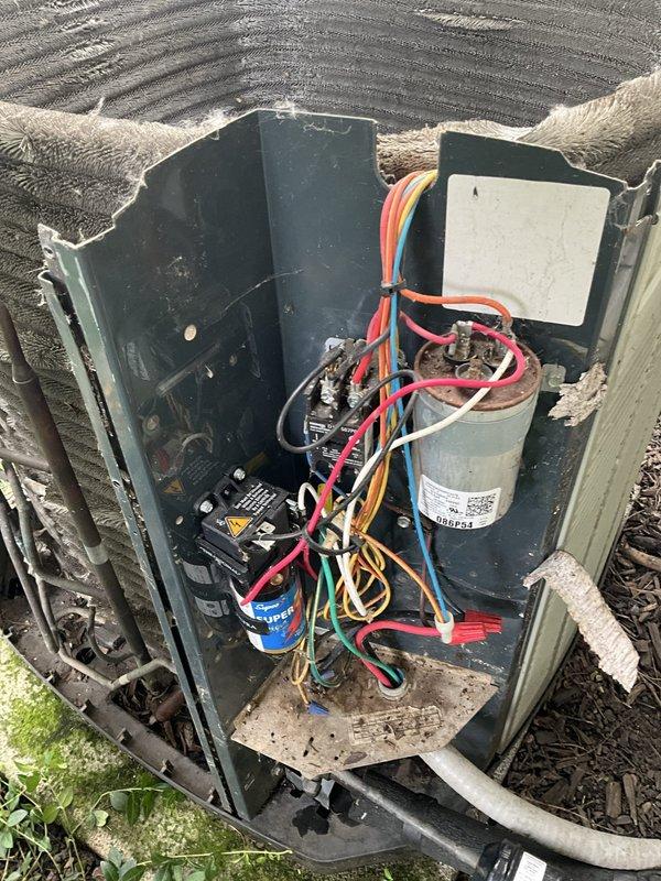 Completed comprehensive BFMA preventive maintenance tune-up on 11-year-old residential air conditioning system. Performed full system inspection including electrical components, capacitor testing, refrigerant line examination, and condenser unit evaluation. All components found operational with normal wear consistent with equipment age; system cleaned and tested for proper operation with no deficiencies noted at time of service.