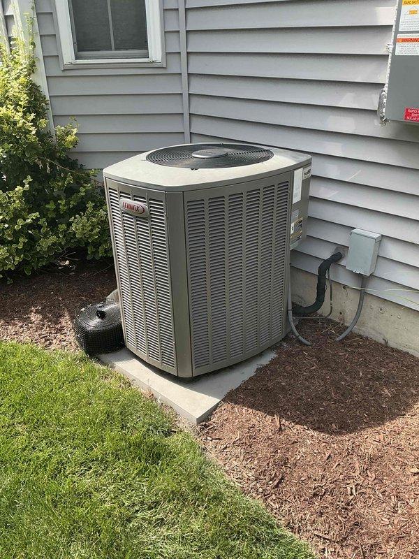 Diagnosed residential air conditioning system experiencing inadequate cooling due to critically low refrigerant levels. Identified significant refrigerant leak in existing system that has required annual recharging. Given the age of the equipment, severity of the leak, and cost-effectiveness of repair versus replacement, homeowner elected to pursue complete system replacement options. Comfort Consultant scheduled for same-day visit to assess home requirements and provide equipment replacement proposals for new air conditioning condenser unit and evaporator coil installation.