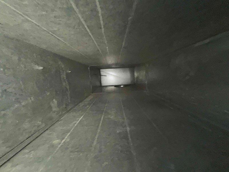 Completed comprehensive BFMA tune-up service on 10-year-old air conditioning system, including full system inspection, performance testing, and preventive maintenance procedures. Observed significant dust and debris accumulation on outdoor condenser unit fins and interior ductwork surfaces, indicating need for future cleaning to maintain optimal airflow and system efficiency. Performed semi-annual filter change with 20x25x5 filter replacement and documented equipment condition through photographic records for maintenance tracking purposes.
