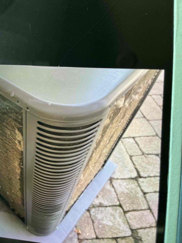 Completed comprehensive BFMA tune-up on 7+ year old residential air conditioning system. Performed full system inspection of outdoor condenser unit, checked refrigerant levels, cleaned cooling coils and fins, verified electrical connections, tested capacitor and contactor operation, and confirmed proper airflow through louvers. Unit operating within manufacturer specifications with all components functioning properly.