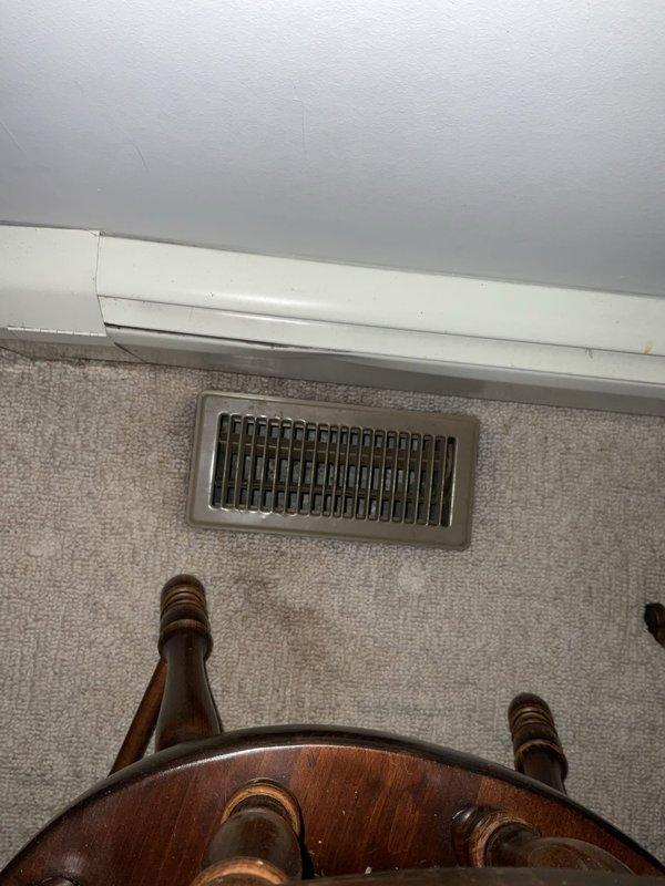 Completed comprehensive BFMA tune-up and AC maintenance on 6-year-old system. Performed standard preventive maintenance procedures including system inspection, filter check, and performance verification. Cleaned ceiling registers using specialized long brush equipment and addressed previous dryer vent cleaning concerns to ensure proper airflow and customer satisfaction.