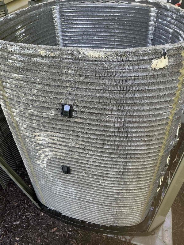 Completed comprehensive AC tune-up on 9+ year old system during afternoon service window. Performed full system inspection including evaporator coil assessment, filter replacement, and standard maintenance procedures. Unit operational with all components functioning within normal parameters upon completion.