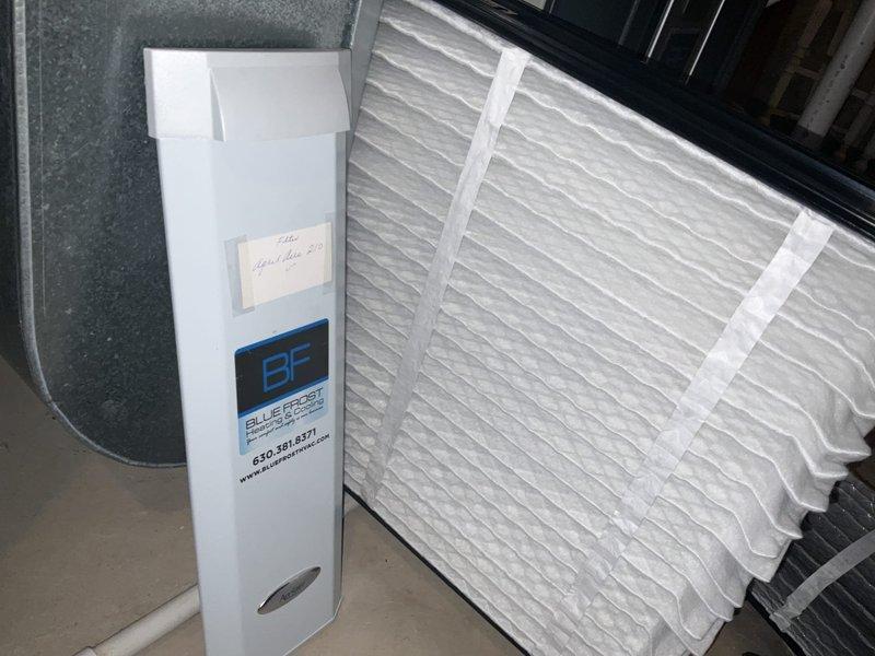 Completed comprehensive BFMA tune-up service on two Trane air conditioning systems, both units 11-18+ years old. Performed full system inspection, replaced air filter, checked refrigerant levels, cleaned condenser coils, verified electrical connections, and tested overall system performance to ensure optimal operation for the cooling season.