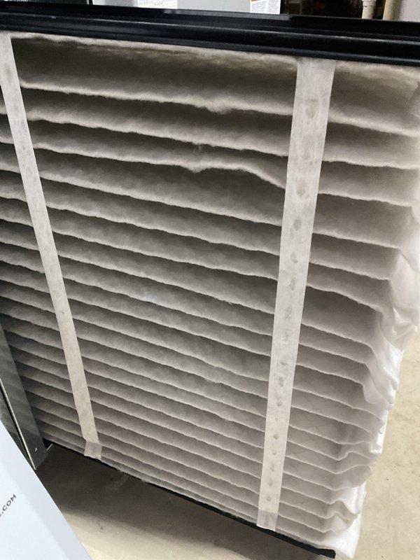 Completed comprehensive BFMA tune-up service on residential split-system air conditioning unit aged 5+ years during morning appointment window. Performed standard AC maintenance protocol including inspection of outdoor condensing unit, verified proper airflow through louvers, and assessed overall system operation. Inspected and evaluated indoor air handler components, noting clean pleated air filter in satisfactory condition with minimal debris accumulation and proper structural integrity.