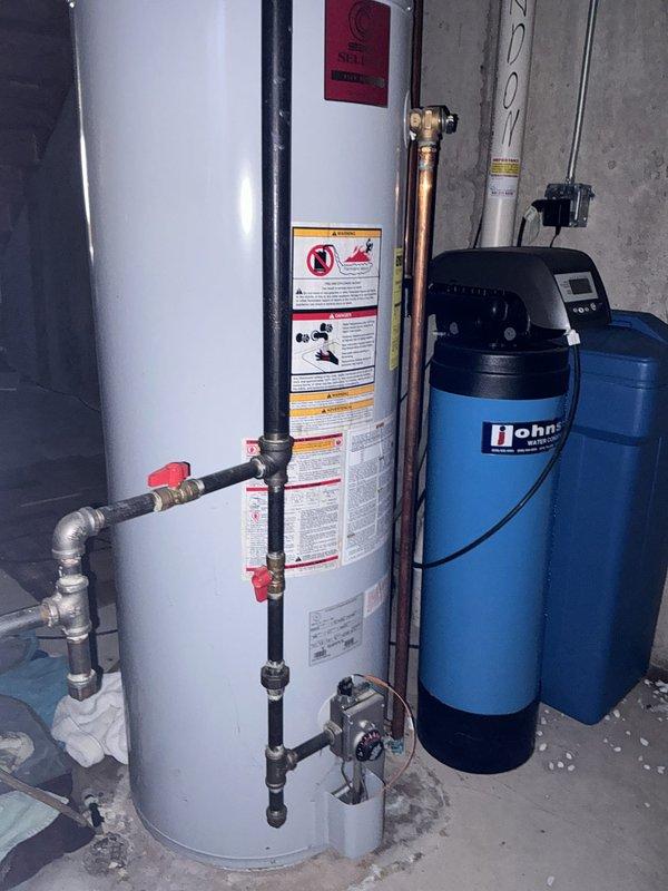 Completed full HVAC system replacement for 20+ year old equipment in residential basement mechanical room. Removed and replaced existing furnace/air handler unit and associated ductwork connections, ensuring proper plenum installation and duct transitions. Coordinated arrival window with homeowner and verified all new equipment installations met manufacturer specifications and current code requirements.