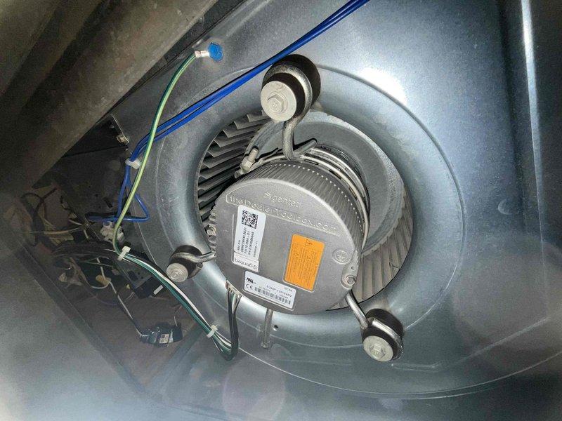 Completed comprehensive BFMA tune-up service on a 7-year-old residential air conditioning system. Performed full system inspection including indoor air handler with blower motor assembly and outdoor condenser unit, verified all electrical connections and wire terminations, checked refrigerant levels, inspected heat exchange coils and fins, tested motor operation, and confirmed proper system functionality. All components found operating within normal parameters with routine maintenance completed per BFMA standards.