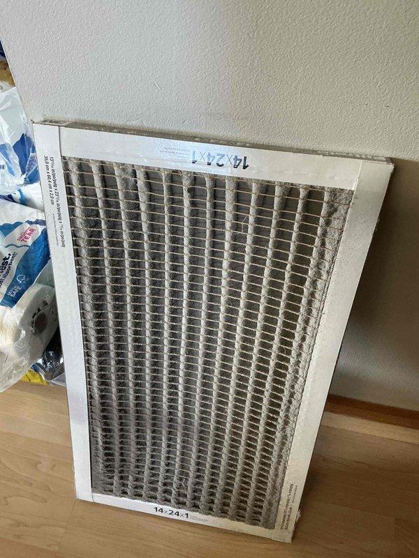 Completed comprehensive BFMA air conditioning tune-up on 6-year-old system. Performed electrical diagnostics using clamp meter to verify proper amperage draw and system performance at outdoor condensing unit, inspected evaporator coil condition, and replaced 14x24x1 air filter to ensure optimal airflow and system efficiency.