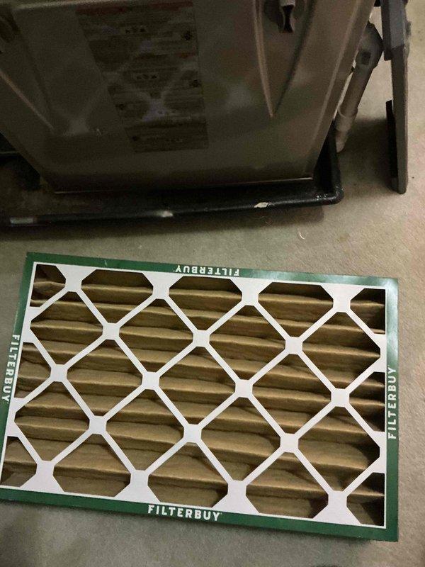 Completed comprehensive BFMA tune-up service on 8-year-old Carrier Infinity Series air conditioning system. Performed standard preventative maintenance procedures including inspection of outdoor condenser unit, verified proper operation of all components, and replaced MERV 14 air filter to ensure optimal airflow and system efficiency.