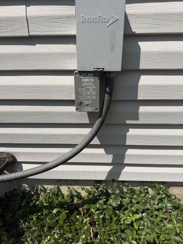 Responded to no cooling call where air conditioning system was running continuously and delivering warm air. Upon inspection, diagnosed failed compressor control module (ICM517A). Replaced defective ICM control board mounted on exterior condensing unit and verified proper system operation. Unit now cycling correctly and delivering cold air as designed.