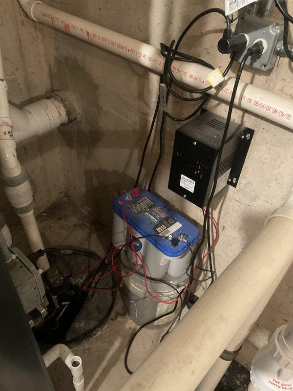 Completed comprehensive BFMA tune-up service on two air conditioning systems as part of scheduled preventive maintenance program. Performed standard inspection protocols including filter assessment, system performance evaluation, and documentation of equipment condition. Inspected air filter showing moderate dust accumulation and documented utility area mechanical installations including plumbing connections, electrical components, and battery backup system to ensure all ancillary equipment supporting HVAC operations was functioning properly.