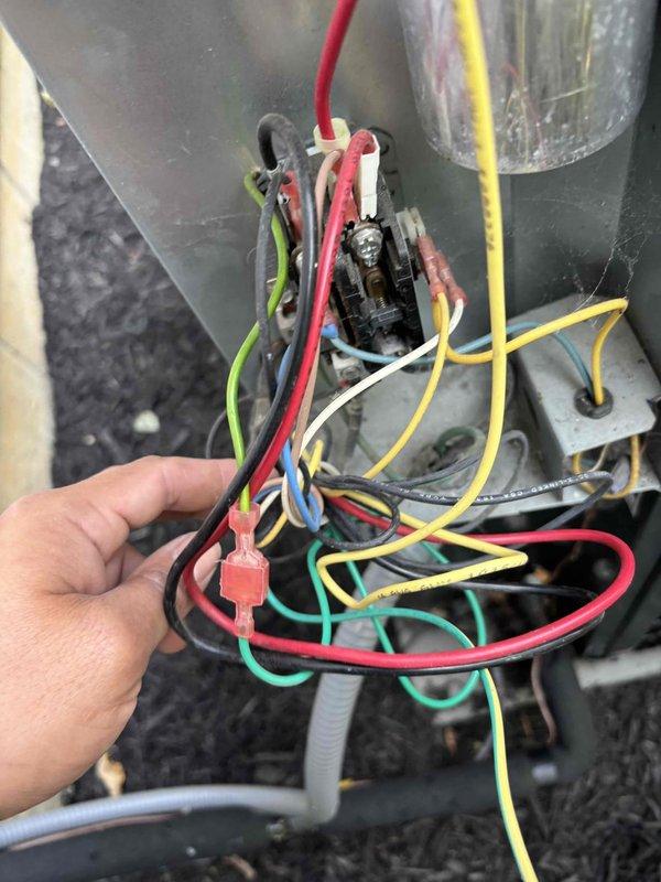 Completed comprehensive BFMA tune-up on 15-year-old air conditioning system during scheduled morning appointment. Performed thorough inspection and maintenance of outdoor condensing unit, including detailed examination and servicing of electrical wiring connections, terminal blocks, and control system components. Verified all wire connections were secure, properly terminated, and functioning according to manufacturer specifications to ensure safe and efficient system operation.