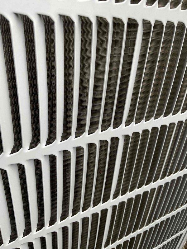 Completed comprehensive BFMA tune-up service on air conditioning system per maintenance agreement. Performed full system inspection including evaporator coil and air filter examination, verified proper airflow through return air grille, and confirmed all corrugated fins on evaporator coil were clean and intact with no debris accumulation. All components operating within normal parameters upon completion of preventive maintenance procedures.