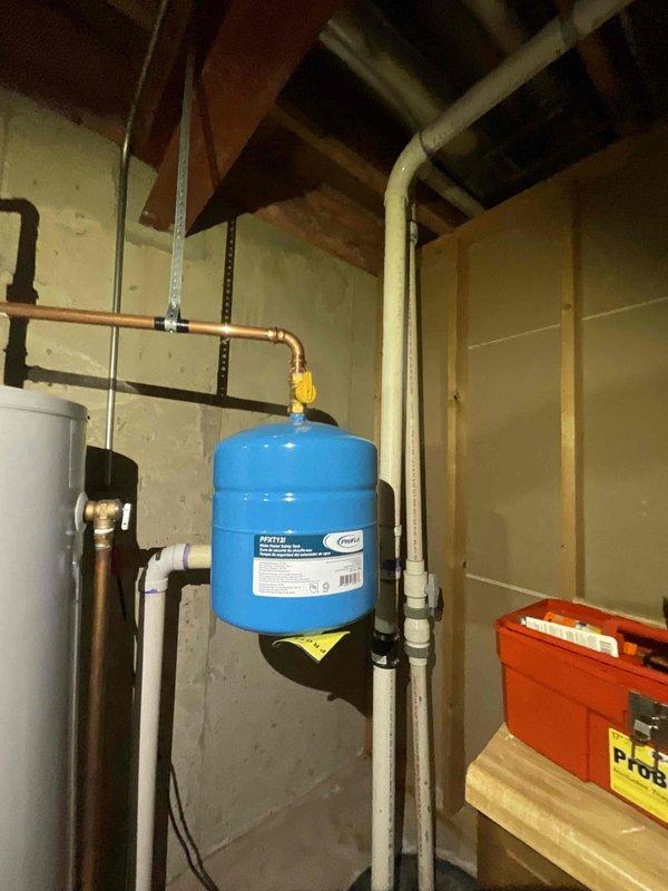 Completed comprehensive BFMA tune-up service on 29-year-old HVAC system, including full air conditioning inspection and preventive maintenance procedures. Performed standard tune-up protocol with equipment evaluation, system testing, and documentation of mechanical room components including pressure tank and plumbing connections. All systems operational and ready for continued service under recurring maintenance agreement.
