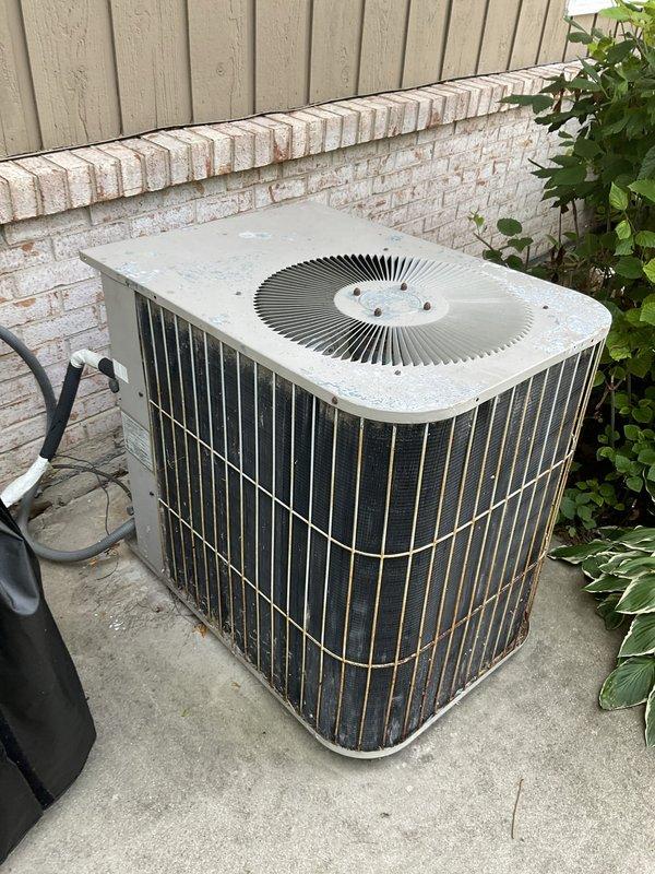 Responded to no cooling call where client reported unit stopped working after making unusual noise. Upon arrival, inspected both indoor air handler and outdoor condenser unit. Found system shut off as reported. Checked electrical connections, capacitor, and contactor at outdoor unit. Inspected indoor air handler and noted dirty air filter restricting airflow. Verified refrigerant lines, condensate drain, and all safety controls. System operational after addressing issues. Recommended regular filter maintenance to prevent future problems.