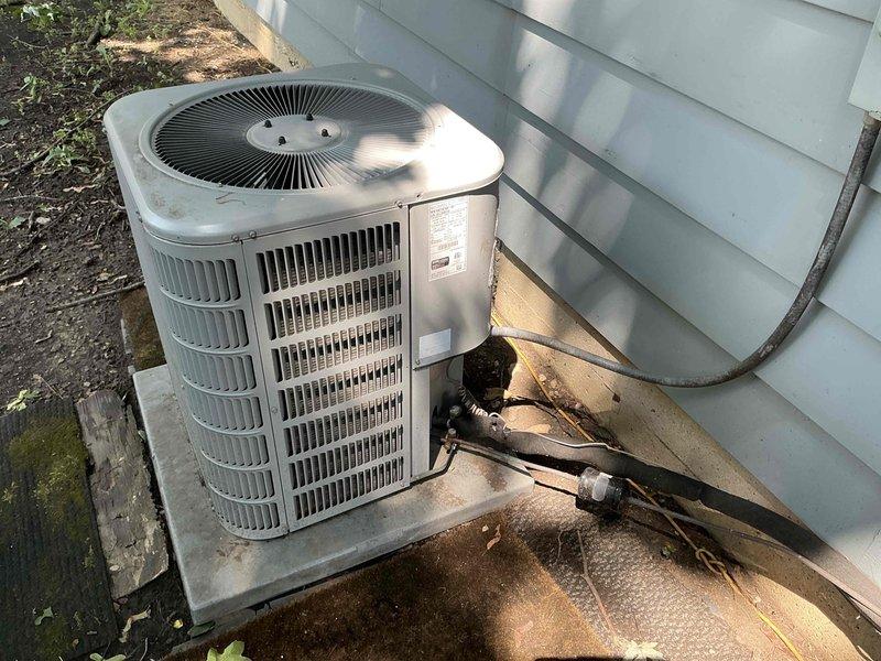 Completed sales estimate for air conditioning system replacement at residential property experiencing no cooling condition. Evaluated existing outdoor condensing unit and attic-mounted air handler accessible via interior stairs. Assessed current equipment condition, refrigerant line configuration, and electrical connections to provide comprehensive replacement proposal for matched A/C and coil system appropriate for home's cooling requirements.
