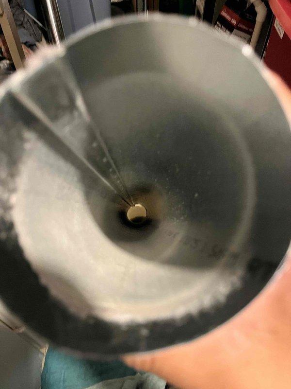 Completed dryer vent cleaning service at residential property. Removed accumulated lint, debris, and buildup from the dryer vent system to restore proper airflow and reduce fire hazard risk. Inspected vent termination point and interior ductwork, confirming system is now clear and functioning efficiently.