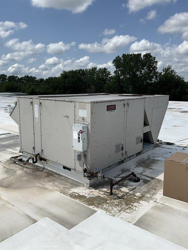 Completed scheduled BFMA tune-up and preventive maintenance on commercial rooftop units, replacing nine filters across multiple RTUs as part of recurring service agreement. All units inspected, filters changed per manufacturer specifications, and equipment confirmed operational with no issues identified during this maintenance visit.