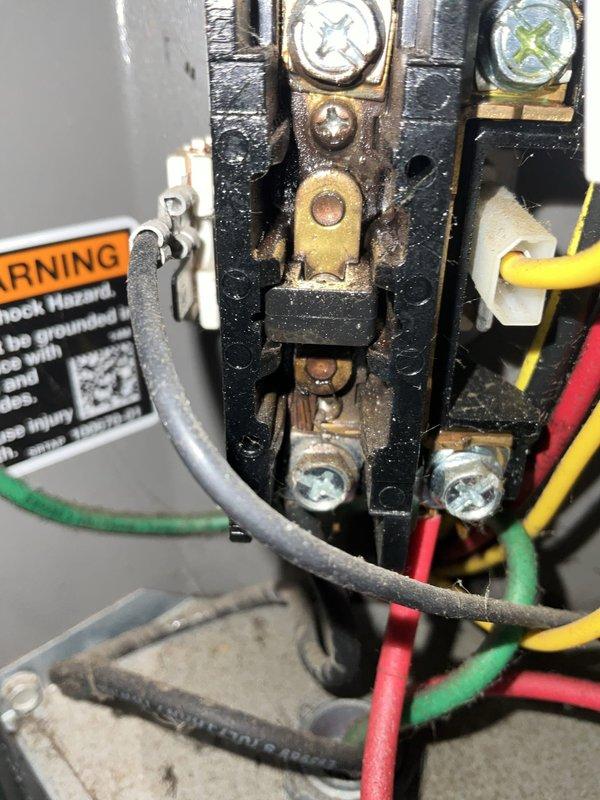Responded to service call for intermittent noise concern reported during previous operation of Rheem air conditioning unit. Performed advanced diagnostic inspection of cased coil assembly and exposed evaporator coil components. Identified loose insulation within cased coil housing that was causing operational noise when system was running. Inspected electrical connections, contactor assembly, and terminal blocks for proper function and secure mounting—all components found in acceptable working condition with normal operational wear. Resealed and secured cased coil assembly to prevent future insulation displacement and noise issues. Verified unit operation with no abnormal sounds detected during inspection. System tested and confirmed operating normally at time of service.